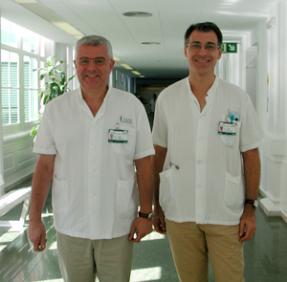 Dr. Antoni Torres and Dr. Miquel Ferrer