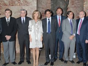 Dr. Antoni Torres, Cristina Garmendia, premios Lilly 2009