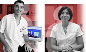 Dr. Miquel Ferrer and Dr. Eva Polverino