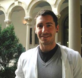 Respiratory physiotherapist Dani Martí